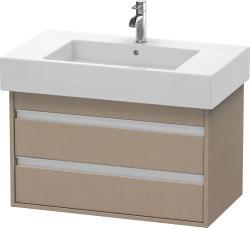 Duravit Ketho Asma dolap ünitesi 800 mm Keten Dekor KT664007575