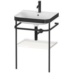Duravit Happy D.2 c-bonded Metal lavabo konsolu 575 mm Beyaz (parlak) HP4735O2222
