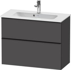 Duravit D-Neo Asma dolap ünitesi 810 mm Grafit Mat DE43690BD490000