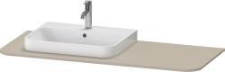 Duravit Happy D.2 Tezgah 1300 mm Taupe Saten Mat Lake HP031KL6060