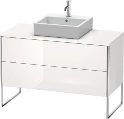 Duravit XSquare Yerden dolap ünitesi için tezgah 1200 mm Beyaz (parlak) XS492202222