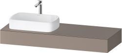 Duravit Studio F. A. Porsche Collection Tezgah 1400 mm Bazalt Mat QA4803043430000