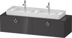 Duravit White Tulip Asma dolap ünitesi 1600 mm Grafit Parlak WT48920H1H10010