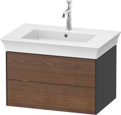 Duravit White Tulip Asma dolap ünitesi 684 mm Amerikan Ceviz masif WT434107758