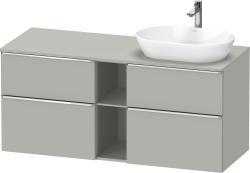 Duravit D-Neo Asma dolap ünitesi 1400 mm Beton Gri Mat Dekor DE4970R10070000