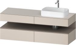Duravit Studio F. A. Porsche Collection Asma dolap ünitesi 1600 mm Taupe Dekoru QA4778043910010