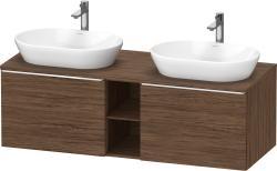 Duravit D-Neo Asma dolap ünitesi 1400 mm Koyu Ceviz Dekor DE4950B10210000
