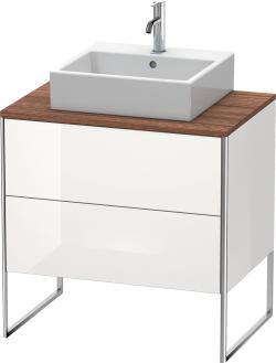Duravit XSquare Yerden dolap ünitesi için tezgah 800 mm Beyaz (parlak) XS492008585