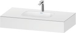 Duravit Studio F. A. Porsche Collection Ankastre lavabo tezgahlı dolap ünitesi ile birlikte 1000 mm Beyaz Mat QA4691018180000