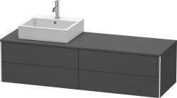 Duravit XSquare Asma dolap ünitesi 1600 mm Grafit Mat XS4914L4949