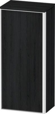 Duravit Vitrium Kısa dolap Siyah Meşe Kapı menteşesi: Sol, Meşe Siyah Mat Dekor, Kulp Beyaz Alüminyum VT1355L1616000W