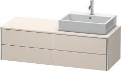 Duravit XSquare Asma dolap ünitesi 1400 mm Taupe Süper Mat XS4913R8383