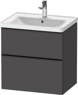 Duravit D-Neo Asma dolap ünitesi 634 mm Grafit Mat DE43540BD490000