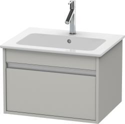 Duravit Ketho Asma dolap ünitesi 600 mm Beton Gri Mat Dekor KT641800707