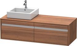 Duravit Ketho Asma dolap ünitesi 1400 mm Doğal Ceviz KT6697L7979