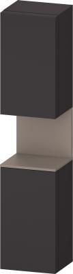 Duravit Studio F. A. Porsche Collection Boy dolabı 400 mm Grafit Süper Mat QA1346L43800000