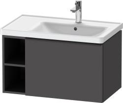 Duravit D-Neo Asma dolap ünitesi 784 mm Grafit Mat DE42570BD490000