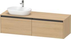 Duravit Ketho.2 Asma dolap ünitesi 1600 mm Doğal Meşe K24889L30300000
