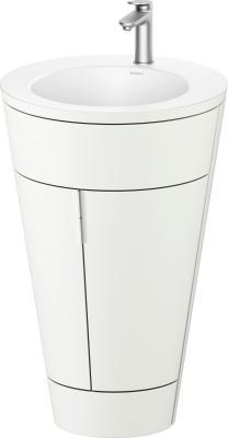 Duravit Starck 1 c-bonded yerden dolap 560 mm Beyaz Saten Mat Lake S19512O70360000