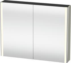 Duravit XSquare Aynalı dolap 1000 mm Taupe Saten Mat Lake