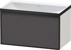 Duravit Vitrium c-bonded Asma dolap 800 mm Grafit Mat VT4286N4922001G