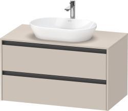 Duravit Ketho.2 Asma dolap ünitesi 1000 mm Taupe Dekoru K24896091910000