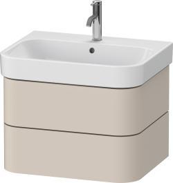 Duravit Happy D.2 Asma dolap ünitesi 625 mm Taupe Süper Mat