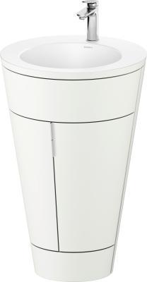 Duravit Starck 1 c-bonded yerden dolap 560 mm Beyaz Saten Mat Lake S19512O10360000