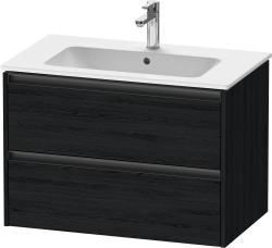Duravit Ketho.2 Asma dolap ünitesi 810 mm Siyah Meşe K25263016160000