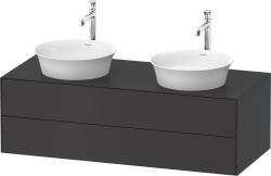 Duravit White Tulip Asma dolap ünitesi 1300 mm Grafit Saten Mat WT4988B5858