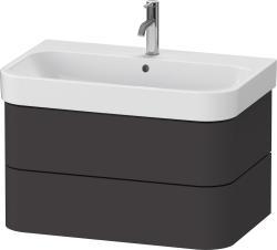 Duravit Happy D.2 Asma dolap ünitesi 775 mm Grafit Süper Mat