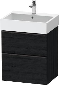 Duravit D-Neo Asma dolap ünitesi 584 mm Siyah Meşe DE43710BD160000