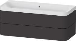 Duravit Happy D.2 c-shaped asma set 1175 mm Grafit Süper Mat HP4349N80800000