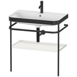 Duravit Happy D.2 c-bonded Metal lavabo konsolu 775 mm İskandinav Beyazı Saten Mat Lake HP4737O3939