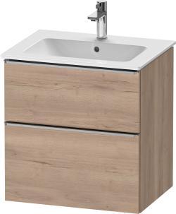 Duravit D-Neo Asma dolap ünitesi 610 mm Marbeled Oak DE4361070550000