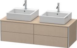 Duravit XSquare Asma dolap ünitesi 1400 mm Keten Dekor XS4916B7575