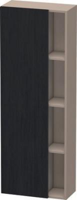 Duravit DuraStyle Boy dolabı Siyah Meşe Kapı menteşesi: Sol, Ön yüzey: Meşe Siyah Mat, Dekor, Gövde: Bazalt Mat, Dekor DS1238L1643