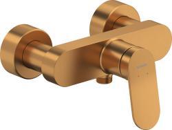 Duravit Wave Sıvaüstü duş bataryası 216 mm Fırçalanmış Bronz