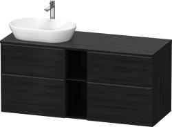 Duravit D-Neo Asma dolap ünitesi 1400 mm Siyah Meşe DE4970LBD160000