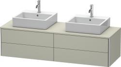 Duravit XSquare Asma dolap ünitesi 1600 mm Taupe Saten Mat Lake XS4917B6060
