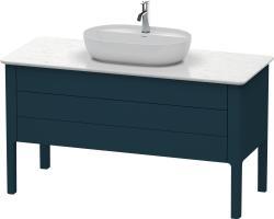 Duravit Luv Yerden dolap ünitesi için tezgah 1338 mm Gece Mavisi Saten Mat Lake LU956609898