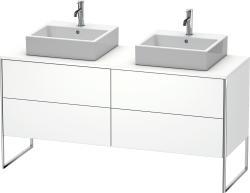 Duravit XSquare Yerden dolap ünitesi için tezgah 1600 mm Beyaz Mat XS4927B1818