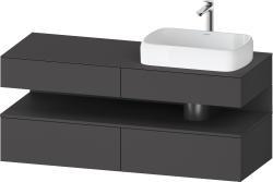 Duravit Studio F. A. Porsche Collection Asma dolap ünitesi 1400 mm Grafit Mat QA4766049490010