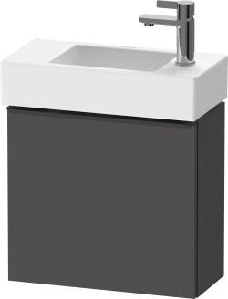 Duravit D-Neo Asma dolap ünitesi 484 mm Grafit Mat DE4219LBD490000