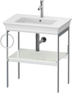 Duravit White Tulip Metal konsol 684 mm Beyaz Saten Mat Lake WT4543L3636