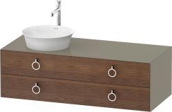 Duravit White Tulip Asma dolap ünitesi 1300 mm Amerikan Ceviz masif WT4992L77H2