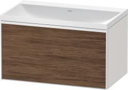 Duravit Vitrium c-bonded Asma dolap 800 mm Koyu Ceviz Dekor VT4286N2122001W