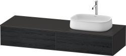 Duravit Zencha Asma dolap ünitesi 1600 mm Siyah Meşe ZE4814R16800000