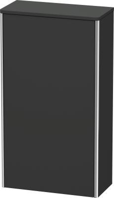 Duravit XSquare Kısa dolap 500 mm Grafit Süper Mat XS1303L8080