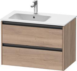 Duravit Ketho.2 Asma dolap ünitesi 810 mm Marbeled Oak K25267055550000